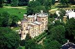 Luftaufnahme Potsdam-Babelsberg - Schloß Babelsberg im Park Babelsberg ...