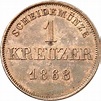 1 Kreuzer - Albert - Schwarzburgo-Rudolstadt – Numista