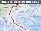 Battle Of New Orleans Map - Maps For You