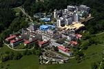 Konstanz von oben - Campus- Gebäude der Universität Konstanz im ...