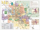 Phoenix Mesa Map Tourist Attractions - TravelsFinders.Com