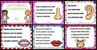 Tarjetas de adivinanzas El cuerpo Humano – Imagenes Educativas