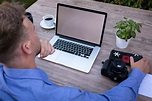 man-working-on-laptop image - Free stock photo - Public Domain photo ...