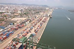 El puerto de Santos, el puerto más grande de la costa este de América ...