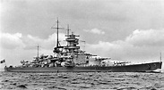 Battleship Scharnhorst broadside view | World War Photos