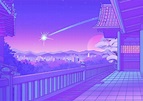 Aesthetic Anime Wallpaper Purple