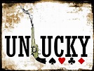 Unlucky Logo with Rustic Border - Ben Wolf