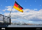 Germany, Schleswig - Holstein, Kiel, naval base, naval ship, rear Stock ...