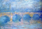 Pont de Waterloo, 1901 de Claude Monet (1840-1926, France ...