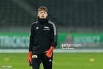 Yannic Stein of 1.FC Union Berlin looks on prior to the UEFA Europa ...