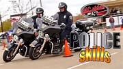 Police Motorcycle - Motor Cops Own Skills Course - MCrider - YouTube