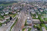 Luftbild Wetzikon Bahnhof - Luftbilderschweiz.ch