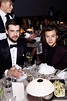 harry styles with Ben Winston in british fashion awards