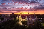 Texas State University at Night - San Marcos Photos Print Store