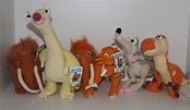 Set of 6 ICE AGE 3 PLUSH SOFT TOY SET B.N.W.T. ALL 6 CHARACTERS VHTF | eBay