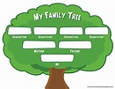 Free Printable Family Tree Template For Kids - PRINTABLE TEMPLATES