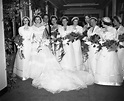 1953 - Eunice Kennedy Shriver and her wedding attendants | Hollywood ...