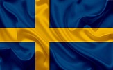 Download imagens bandeira da Suécia, 4k, seda bandeira da Suécia ...