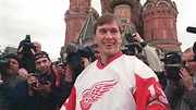 Russian 5: Slava Kozlov goes from life support to life with Red Wings