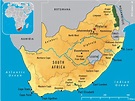Map of South Africa 2011