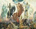 Giclée Prints Art & Collectibles Four Horsemen of the Apocalypse Viktor ...