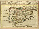 montesdetoledo: Mapa de España. 1710.