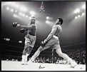 What is Joe Frazier's iconic photo? : Boxing