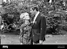 Petula Clark with her husband Claude Wolff. 6th June 1966 Stock Photo ...