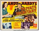Andy Hardy's Private Secretary (MGM, 1941). Folded, Fine/Very Fine ...