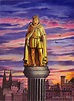 Where was the Happy prince statue located? - Brainly.in