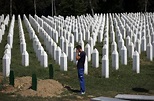 Bosnian Serb leader denies genocide in Srebrenica massacre | AP News