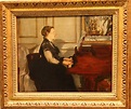 Edouard MANET, Madame Manet au piano, en 1868 | Homepage: ww… | Flickr