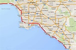 Map Of Malibu California Area - Free Printable Maps