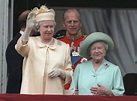 Queen Elizabeth II and The Queen Mother take part in the annual ...