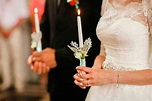 Ceremonia de la luz ritual de las velas para bodas civiles y religiosas