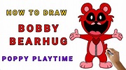 How to draw Bobby Bearhug from Poppy Playtime | Simple step by step ...