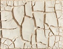 Alberto Burri, Cretto bianco, 1976, acrovinilico su cellotex, cm 19,8× ...