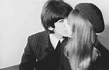 With the foolish grin | The beatles, Beatles george harrison, Beatles girl