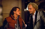 Back To The Future HD, Dr. Emmett Brown, Marty McFly, Michael J. Fox, Christopher Lloyd HD Wallpaper
