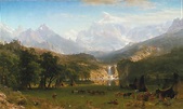 Albert Bierstadt | The Rocky Mountains, Lander's Peak | American | The ...