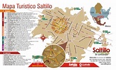Mapa turístico de Saltillo - Tamaño completo | Gifex