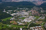 Luftaufnahme Stuttgart - Campus Vaihingen der Universität Stuttgart im ...