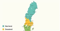 Karta Götaland Svealand Norrland | Göteborg Karta