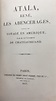 Atala, René, Les Abencerages. Suivis du Voyage en Amérique - Livraria ...