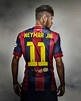 Nike FC Barcelona Trikot 11 Neymar 2014/15 Qatar Herren S/M/L/XL/XXL ...