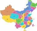 Map of China - Guide of the World