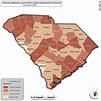 South Carolina Population Map - Answers