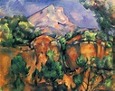 Mont Sainte Victoire 1897 Paul Cezanne Mountain Painting in Oil for Sale