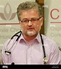 Dr.Gerry McCarthy at Cork University Hospital speaking to the media ...