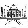 Taj Mahal Ausmalbilder - Ultra Coloring Pages